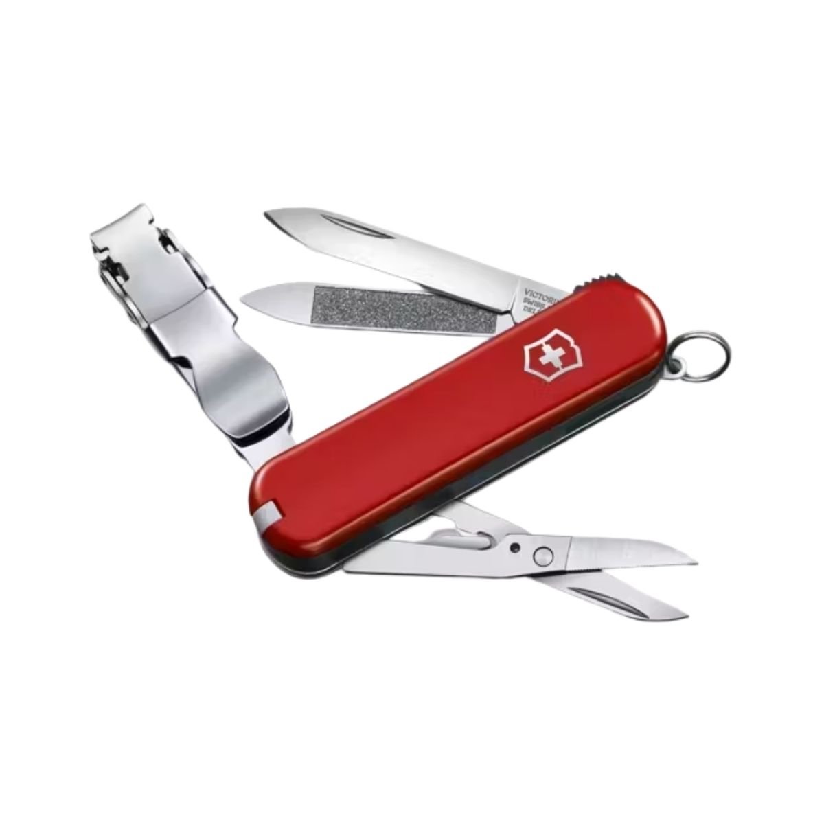 NAVAJA ZUIZA NAILCLIP 580 65 MM ROJO VICTORINOX PLEGABLE EN CAJITA - Imagen 2