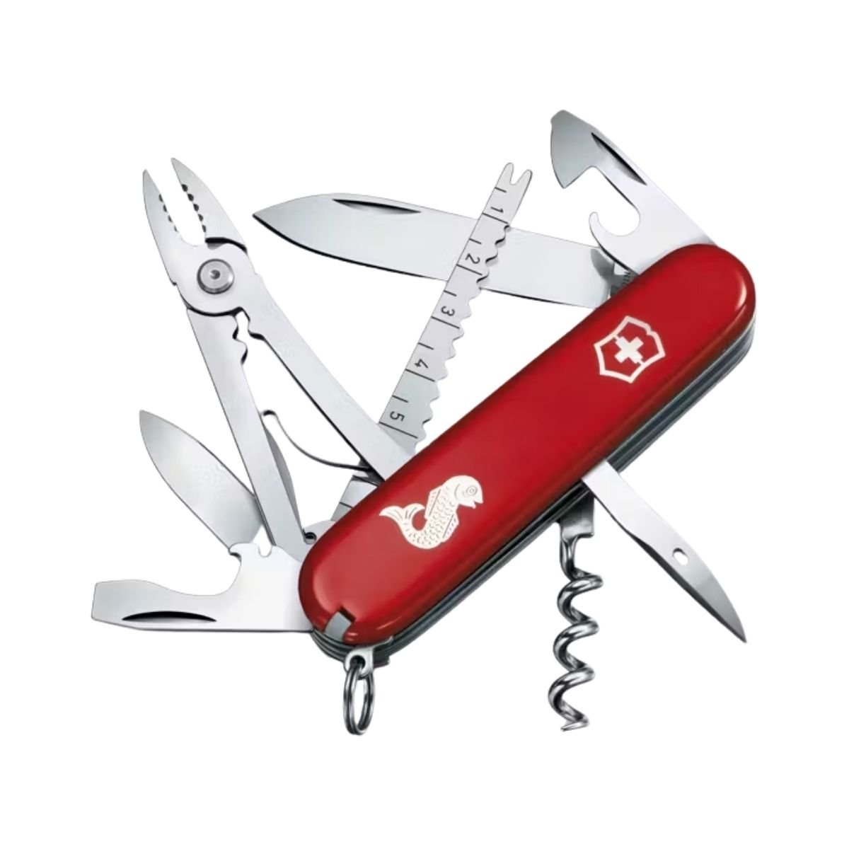 NAVAJA SUIZA ANGLER ROJO VICTORINOX - Imagen 2