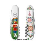 NAVAJA SUIZA CLIMBER PERU ANDEAN CRAFTS RETABLO AYACUCHANO VICTORINOX