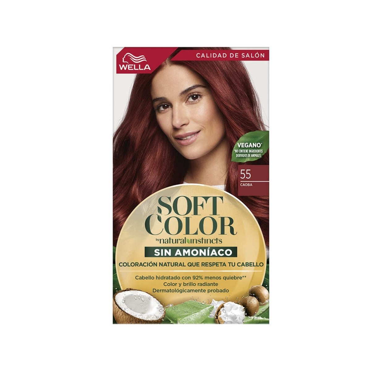 CAOBA 55 SOFT COLOR SIN AMONIACO WELLA