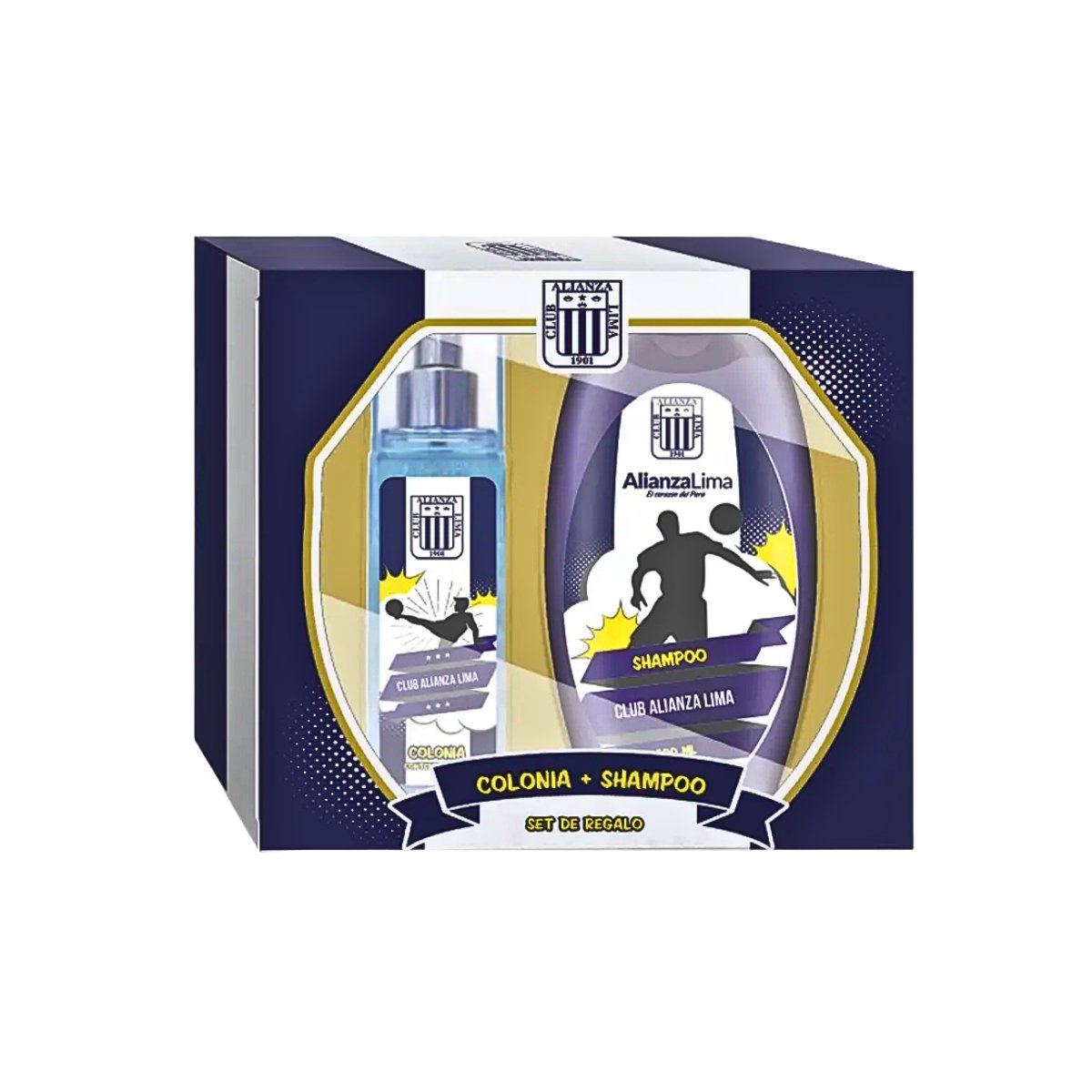 SET ALIANZA LIMA KIDS COLONIA 75ML+SHAMPOO 300ML