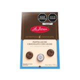 PASTILLAS DE CHOCOLATE CON LECHE SIN AZUCAR 40% CACAO 150G  LA IBERICA