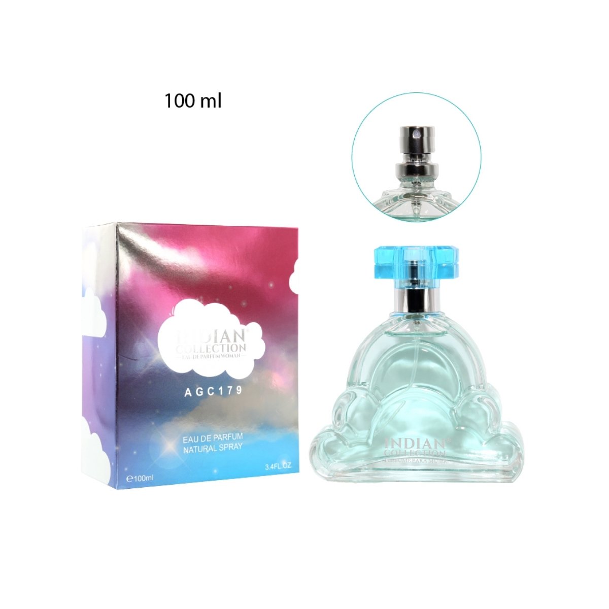 PERFUME PARA MUJER 100ML INDIAN COLLECTION