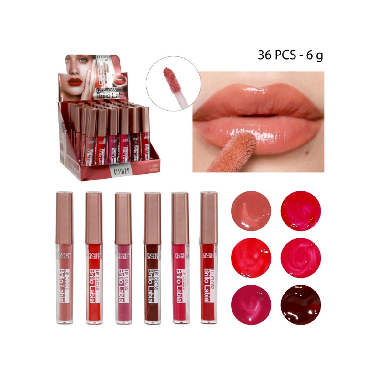 BRILLO LABIAL CON COLOR FLOWER SECRET