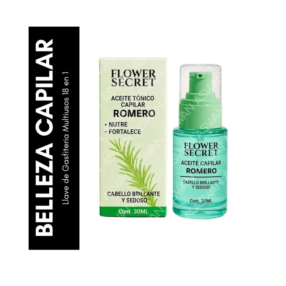 ACEITE TONICO CAPILAR DE ROMERO 30ML