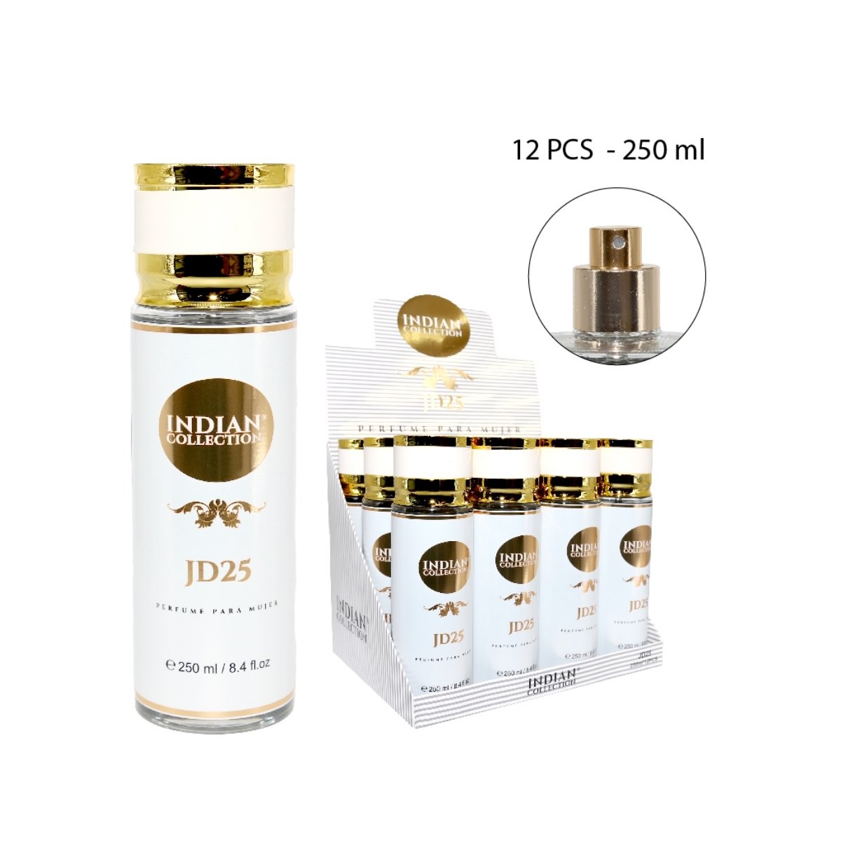 PERFUME PARA MUJER 250ML INDIAN COLLECTION