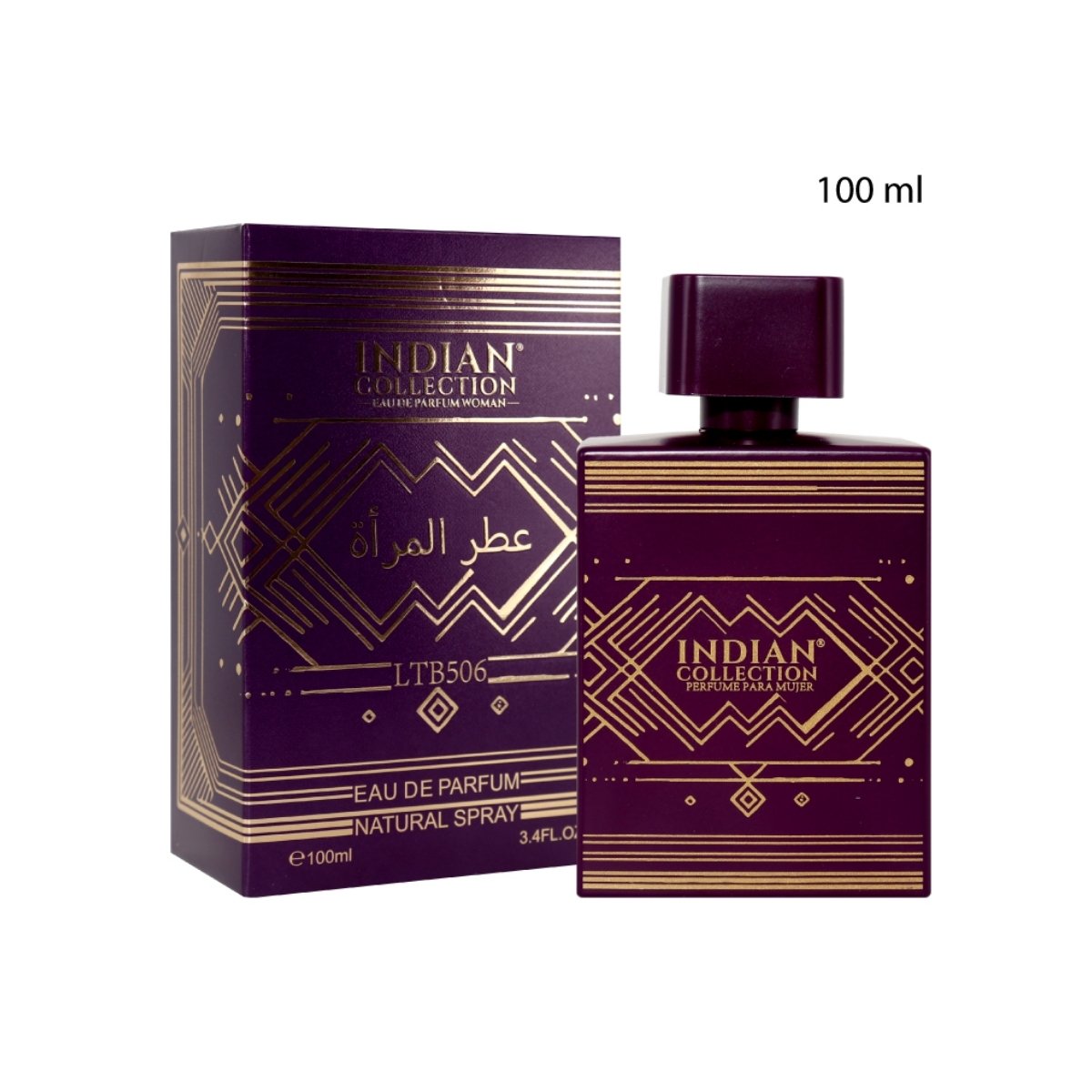 PERFUME PARA MUJER 100ML INDIAN COLLECTION