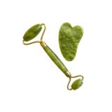 RODILLO Y GUASHA DE JADE MASAJEADOR FACIAL