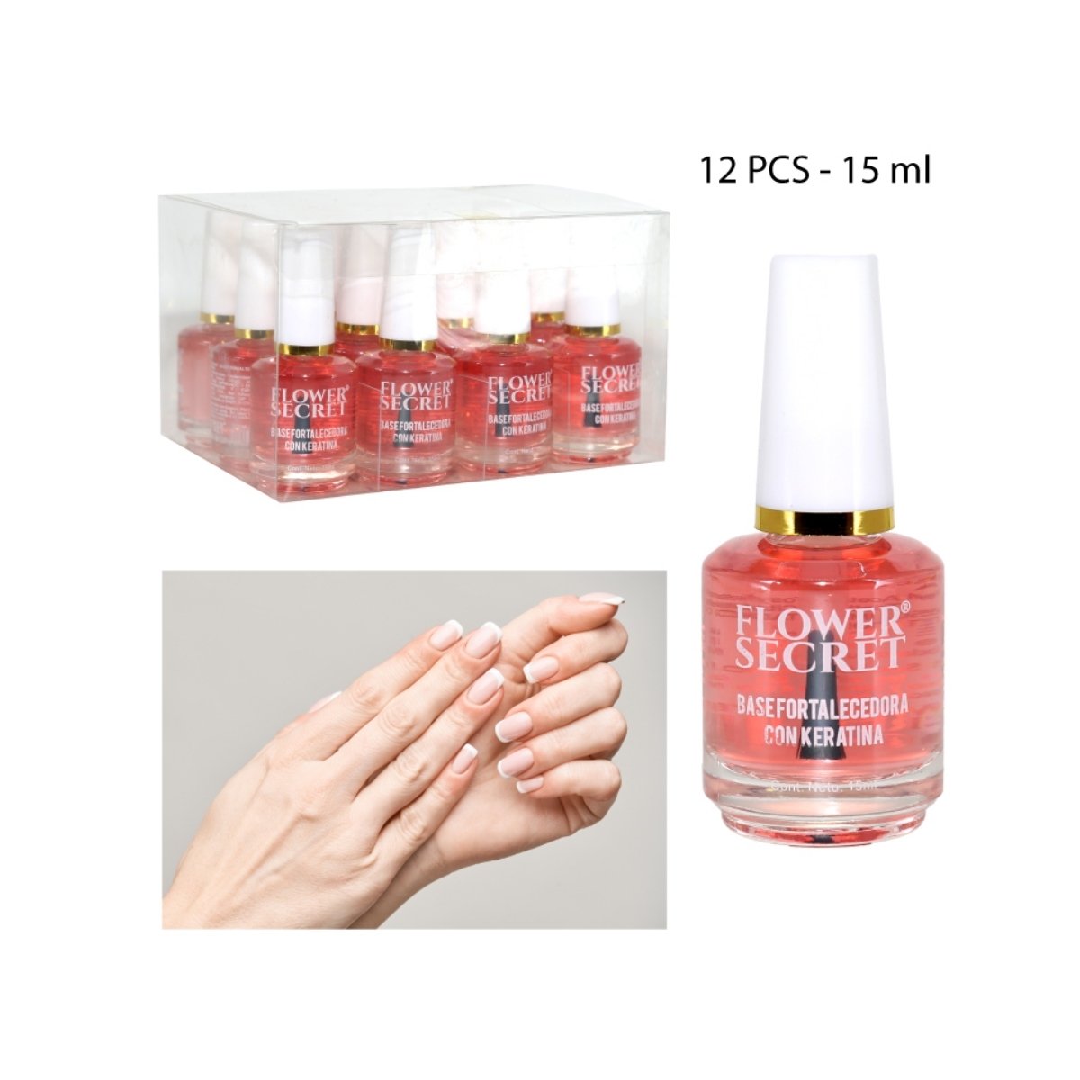 BASE FORTALECEDORA CON KERATINA PARA UÑAS