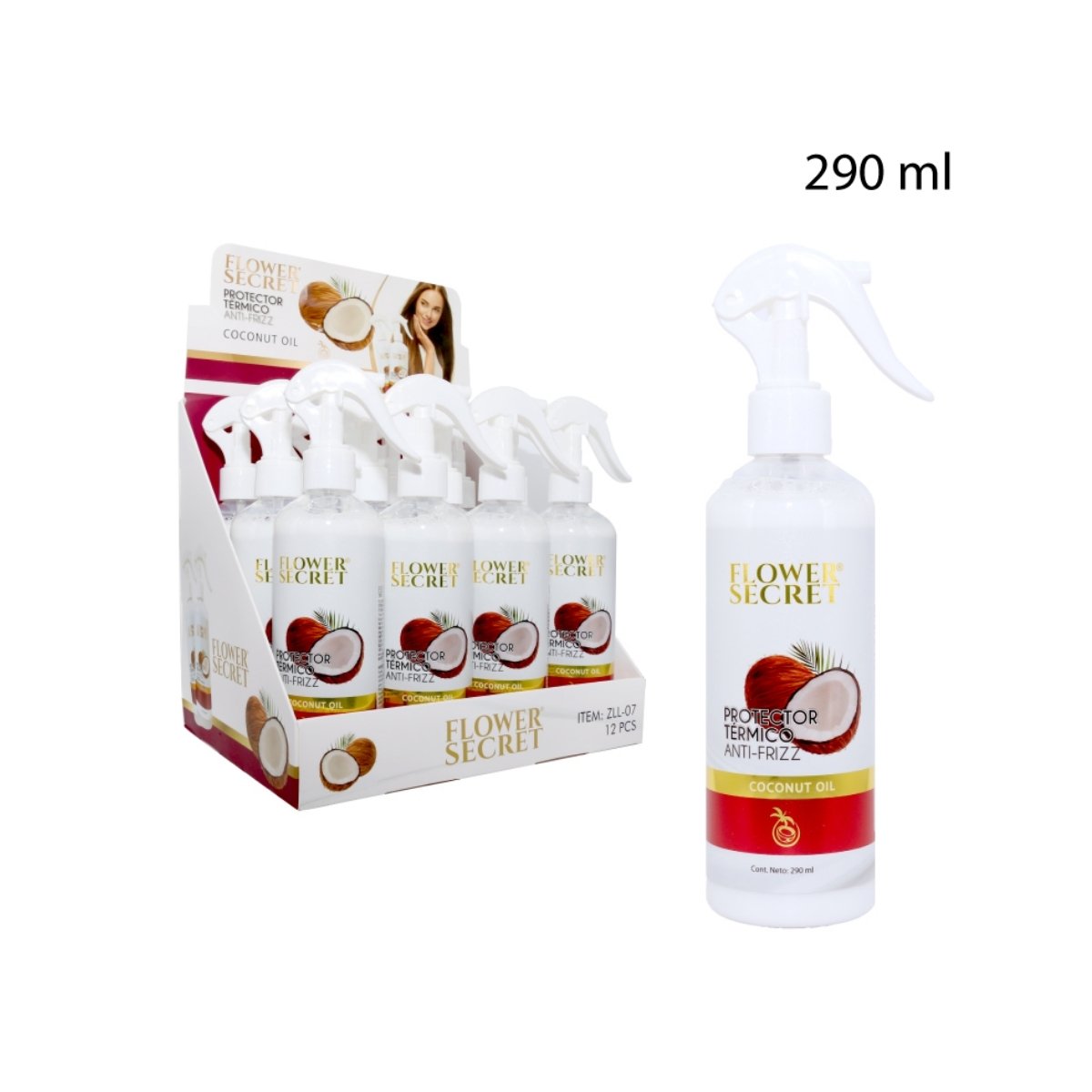 PROTECTOR TERMICO COCO ANTIFRIZZ 290ML FLOWER SECRET