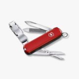 NAVAJA  ZUIZA  NAILCLIP 580 65 MM ROJO  VICTORINOX PLEGABLE EN CAJITA