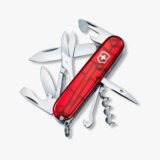 NAVAJA SUIZA CLIMBER ROJO TRANSPARENTE VICTORINOX