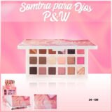 PALETA X18 SOMBRAS ROSE QUARTZ P&W