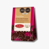 PASTILLAS DE CHOCOLATE FONDANT SIN AZUCAR 52% CACAO 150G  LA IBERICA