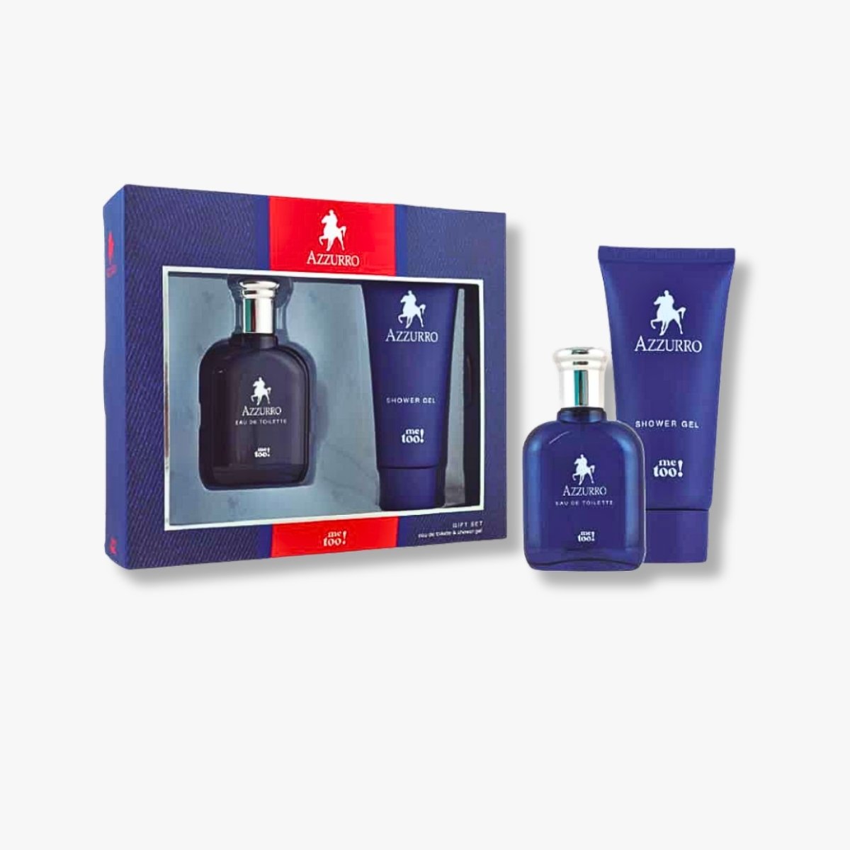 SET AZZURRO COLONIA 50ML+SHOWER GEL 100ML ME TOO