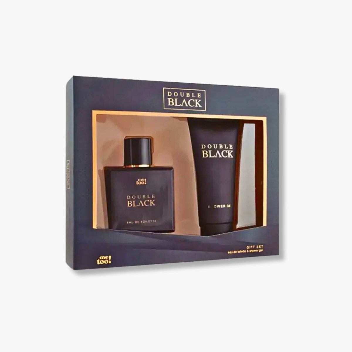 SET DOUBLE BLACK COLONIA 50ML+SHOWER GEL 100ML ME TOO