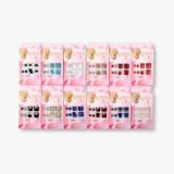 SET X12 UÑAS POSTIZAS PARA PIES FLOWER SECRET