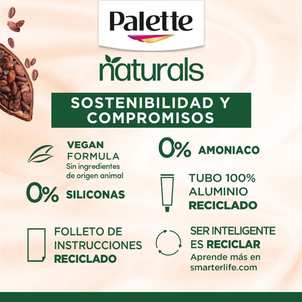 CASTAÑO CLARO 5-0 NATURALS SIN AMONIACO PALETTE - Imagen 2