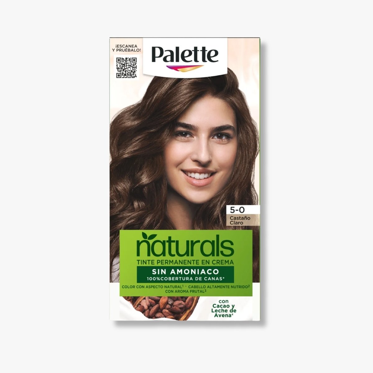 CASTAÑO CLARO 5-0 NATURALS SIN AMONIACO PALETTE