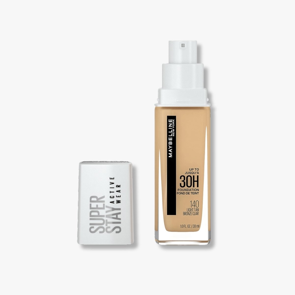 BASE #140 LIGHT TAN SUPER STAY 30H MAYBELLINE - Imagen 2