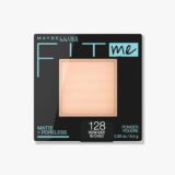 POLVO COMPACTO #128 WARM NUDE FIT ME MATTE+PORELESS MAYBELLINE
