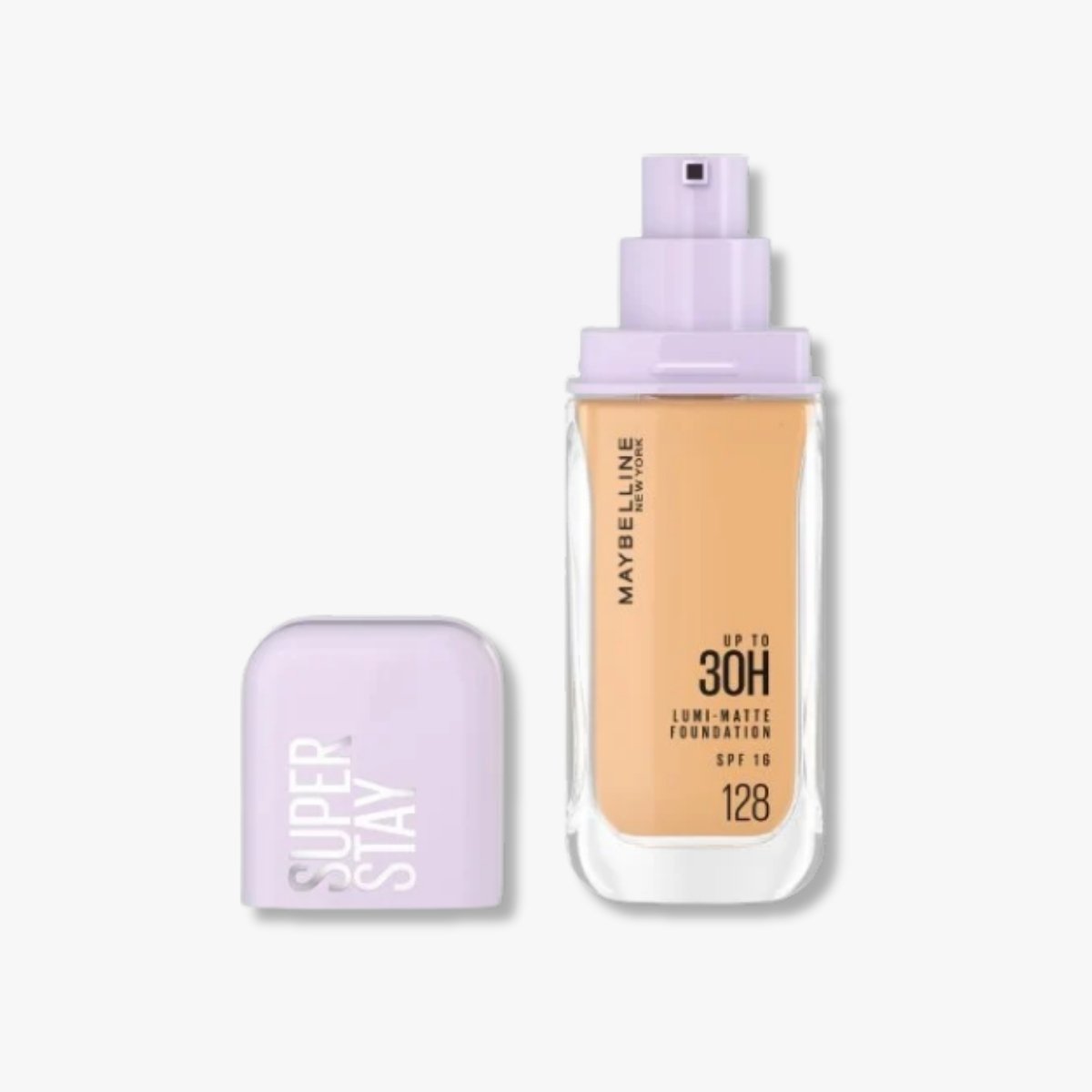 BASE #128 LUMI MATTE SUPER STAY 30H MAYBELLINE - Imagen 2