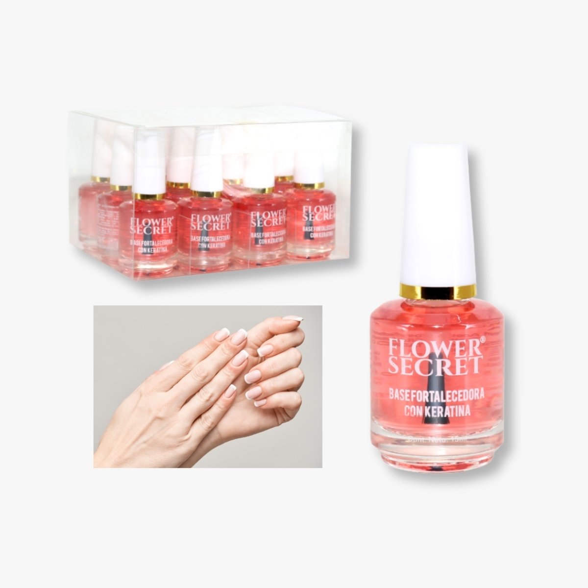 BASE FORTALECEDORA CON KERATINA PARA UÑAS